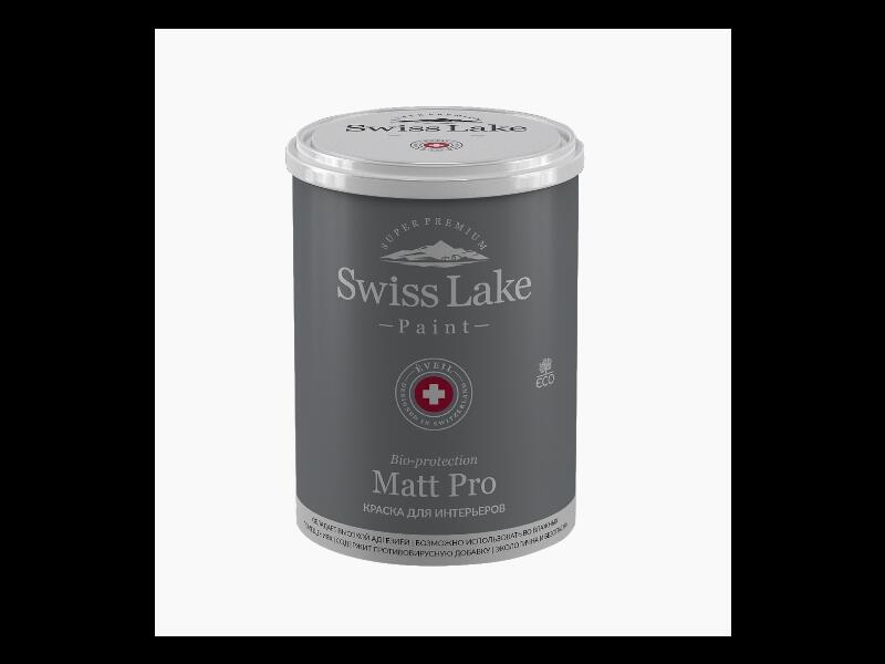 Матовая моющаяся краска Swiss Lake Matt Pro